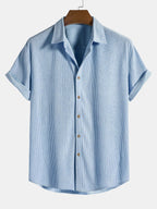 Cedric | Men's Short Sleeve Summer Set | Comfortable and Contemporary