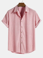 Cedric | Men's Short Sleeve Summer Set | Comfortable and Contemporary