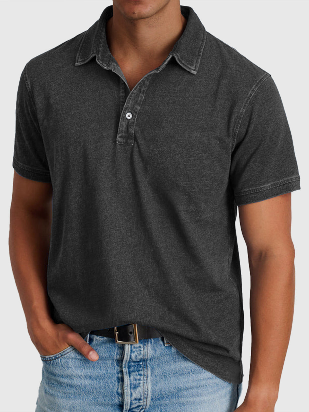 James | Men’s Classic Short Sleeve Polo Shirt | Smart and Casual Essential