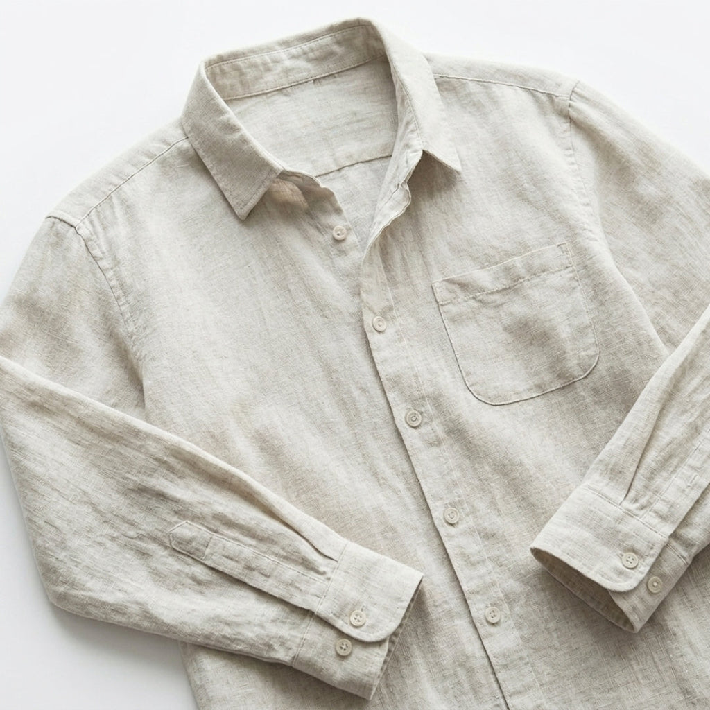 Daniel | Men’s Linen Shirt | Lightweight Summer Essential for Effortless Style
