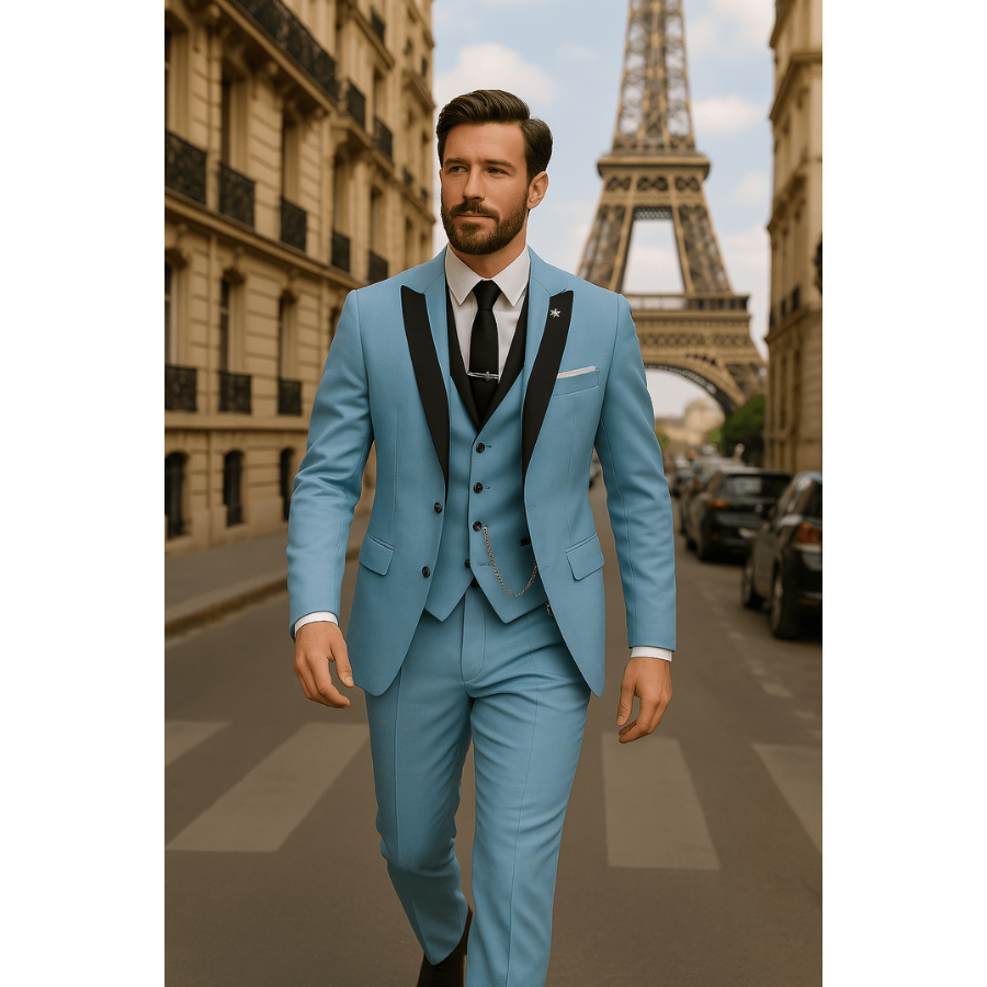 Juhani | Slim Fit Three-Piece Suit | Sharp and Refined