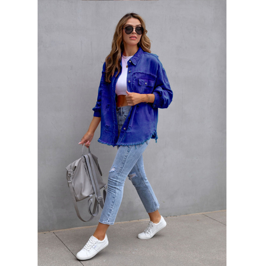 Jelena | Classic Denim Jacket for Women | Casual and Timeless