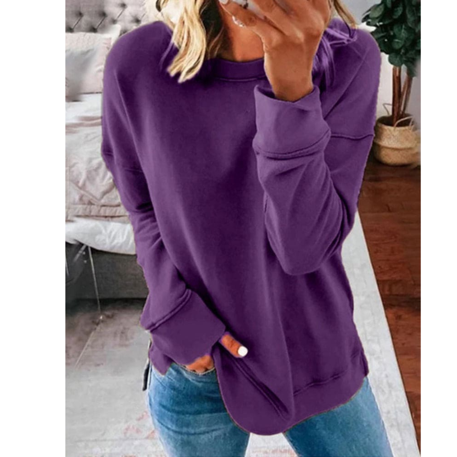 Sybil | Plain Sweatshirt | Soft and Minimal