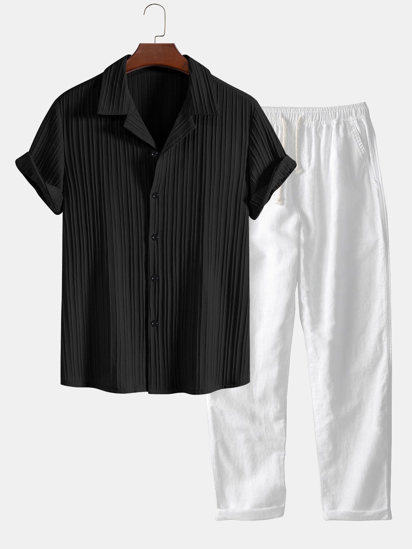 Mateo | Men’s Short-Sleeve Set | Effortless Summer Style & All-Day Comfort