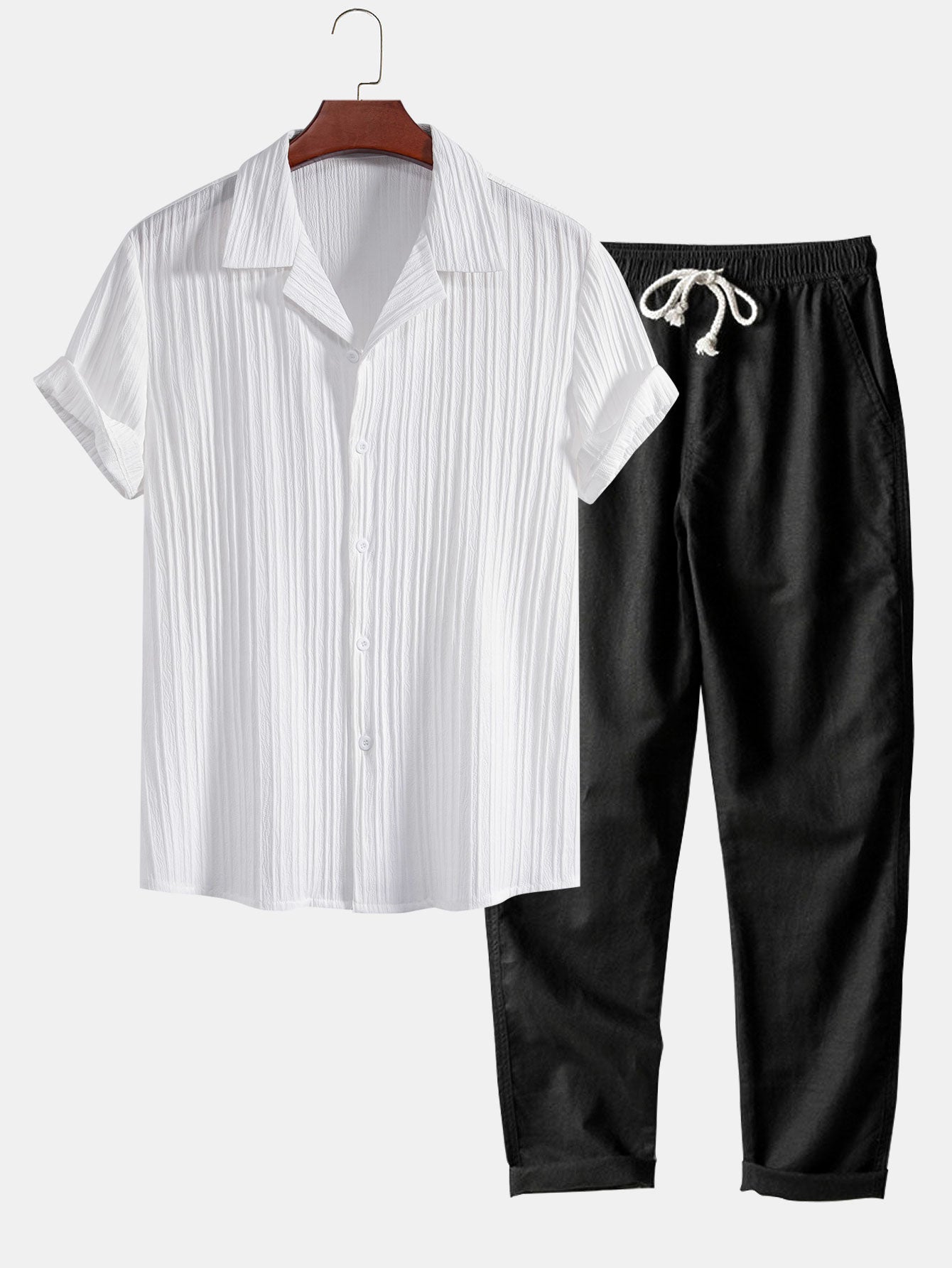 Mateo | Men’s Short-Sleeve Set | Effortless Summer Style & All-Day Comfort