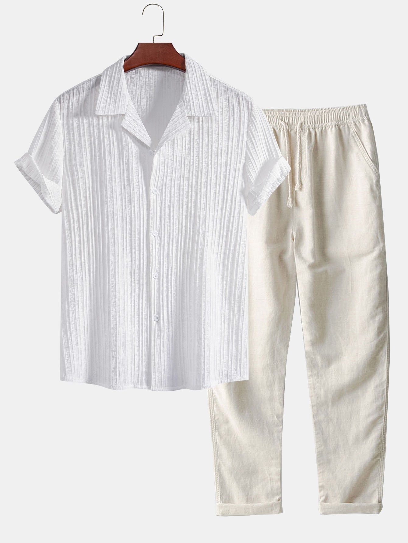 Mateo | Men’s Short-Sleeve Set | Effortless Summer Style & All-Day Comfort