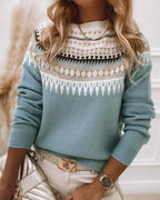 Olivia | Women's Knit Sweater, Soft Wool Blend Winter Pullover for Casual Wear