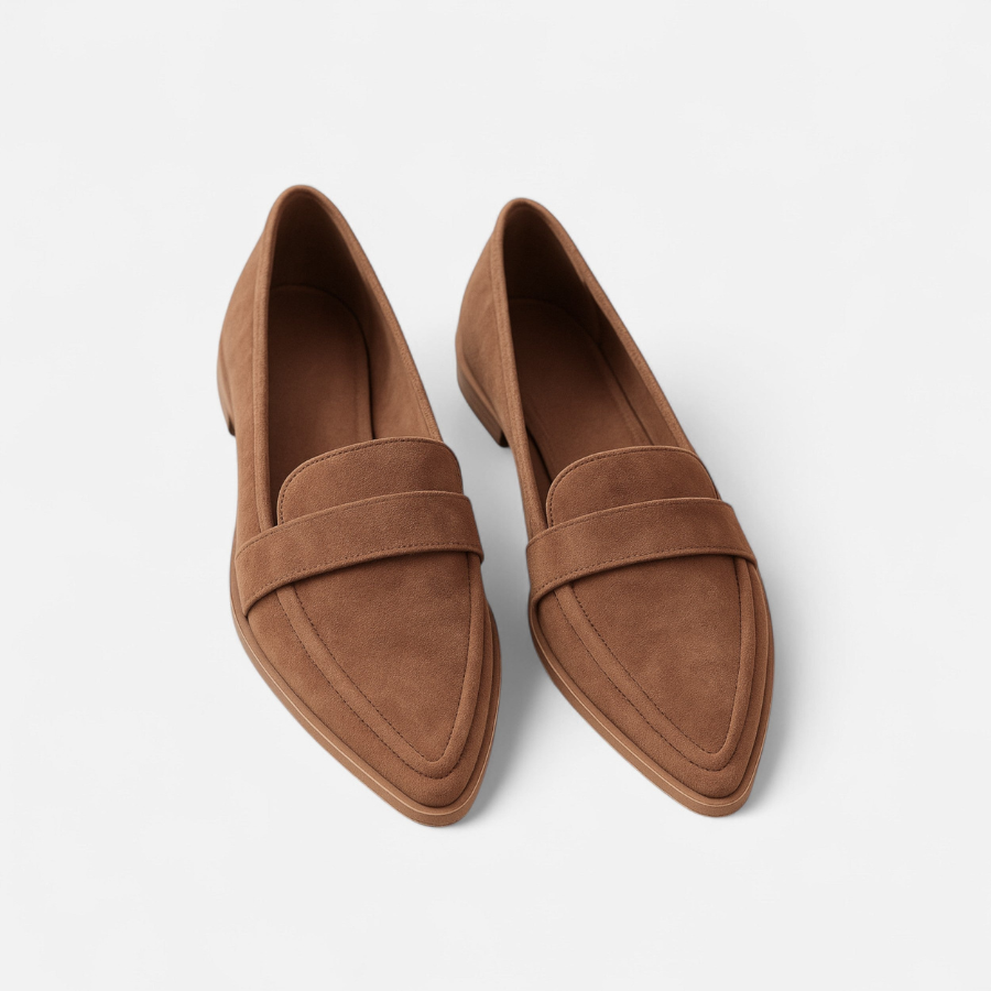 Isabella | Retro Pointed-Toe Loafers | Chic and Timeless