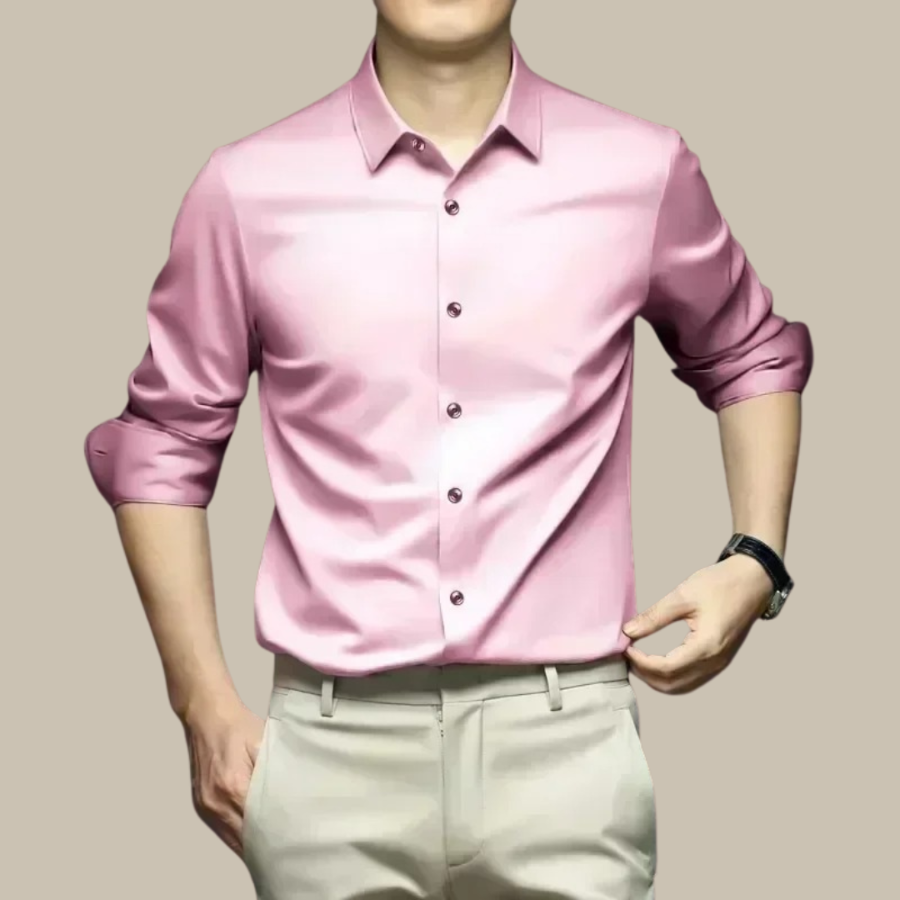 Matteo | Casual Silk Shirt for Men | Refined and Effortless