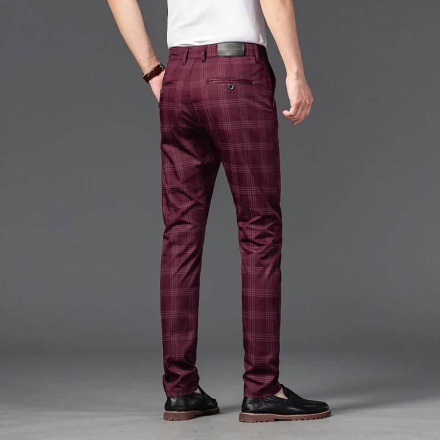 Flavio | Plaid Tailored Pants | Sharp and Comfortable