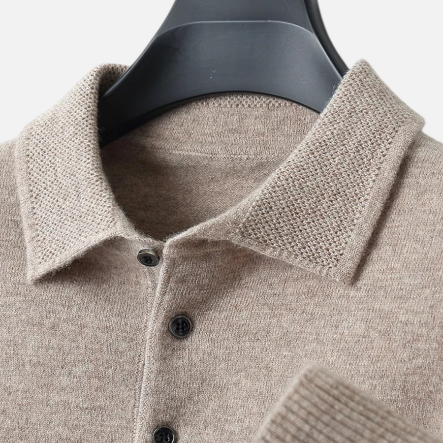 Joseph | Merino Wool Polo Sweater | Refined and Comfortable