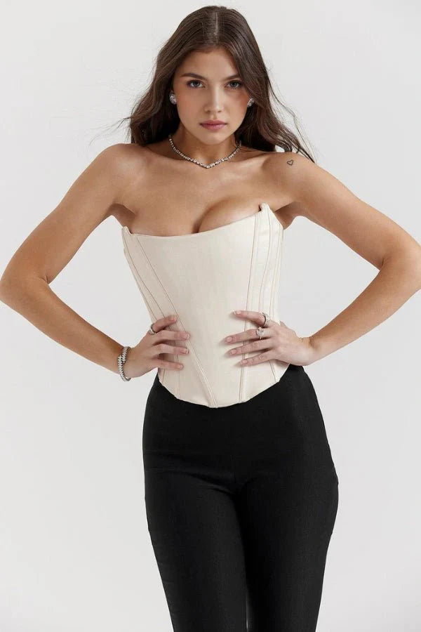 Alessia | Women's Corset Top | Refined Elegance with a Flattering Fit
