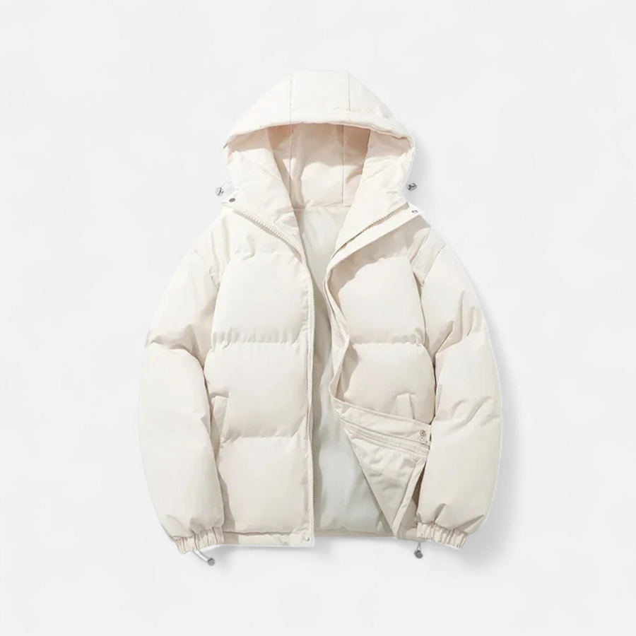 Anis | Hooded Cotton Puffer Jacket | Warm and Modern