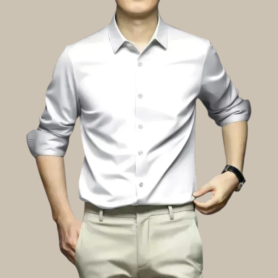 Matteo | Casual Silk Shirt for Men | Refined and Effortless