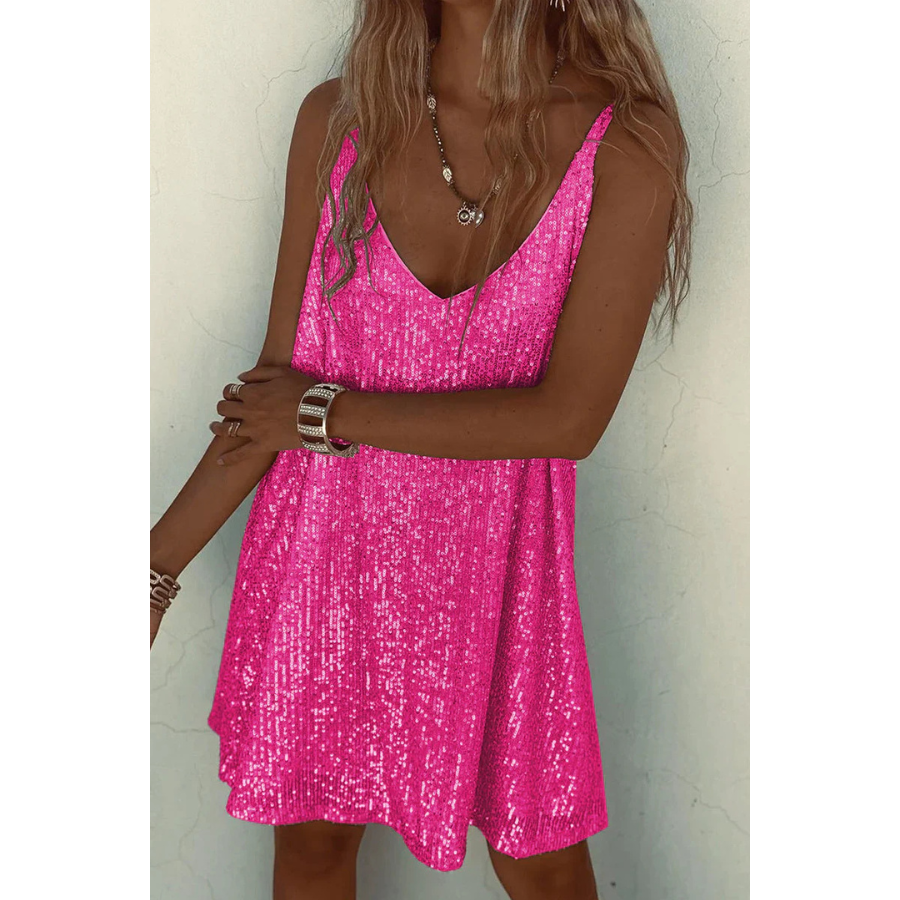 Natalia | Sequin Mini Party Dress | Glamorous and Bold