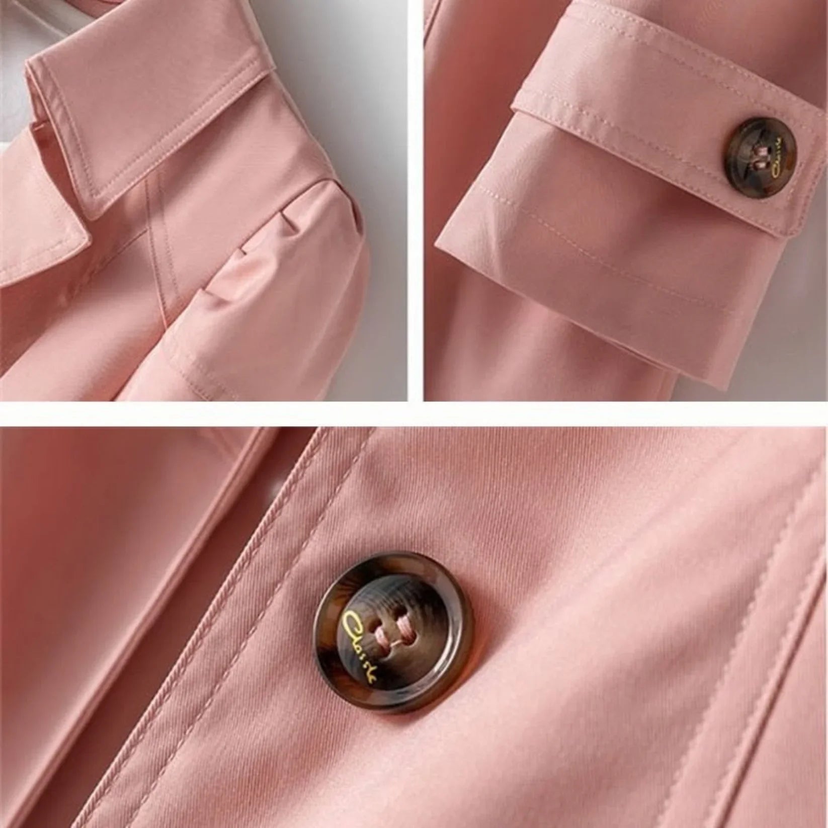 Anna | Women's Waterproof Trench Coat, Classic Long Raincoat for Casual and Office Wear
