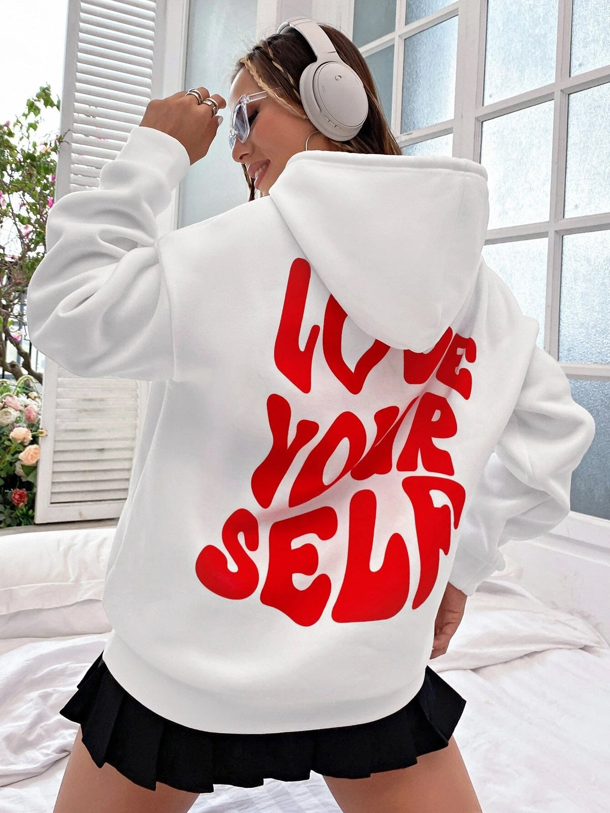 Martina | Women's Hooded Sweatshirt, Soft Fleece Pullover