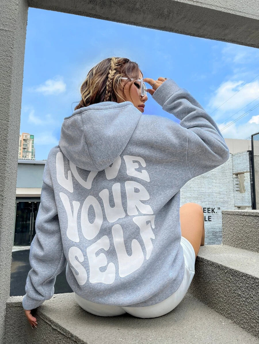 Martina | Women's Hooded Sweatshirt, Soft Fleece Pullover