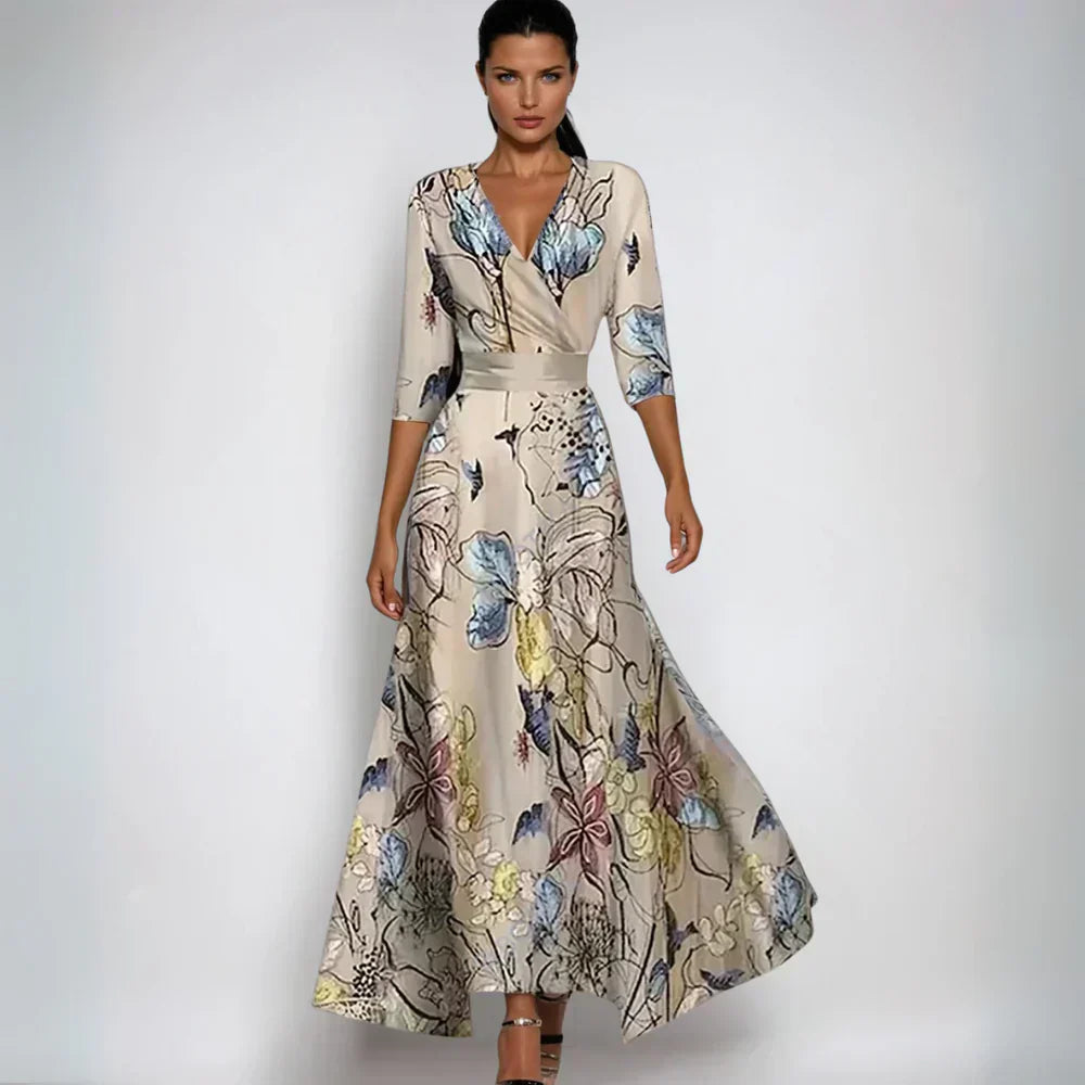 Hana | Floral Maxi Dress | Graceful and Feminine