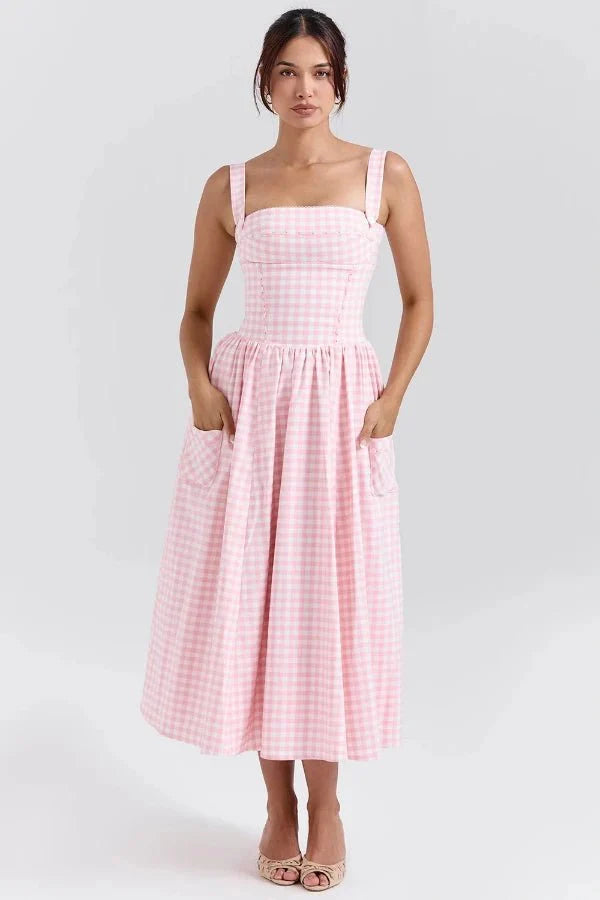 Aria | Elegant Midi Dress | Timeless Style with Effortless Grace