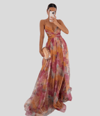 Hilda | Charming Floral Maxi Dress | Romantic Print & Effortless Femininity