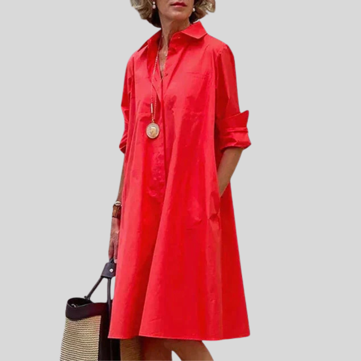 Daisy | Elegant Dress with Pockets | Stylish and Practical