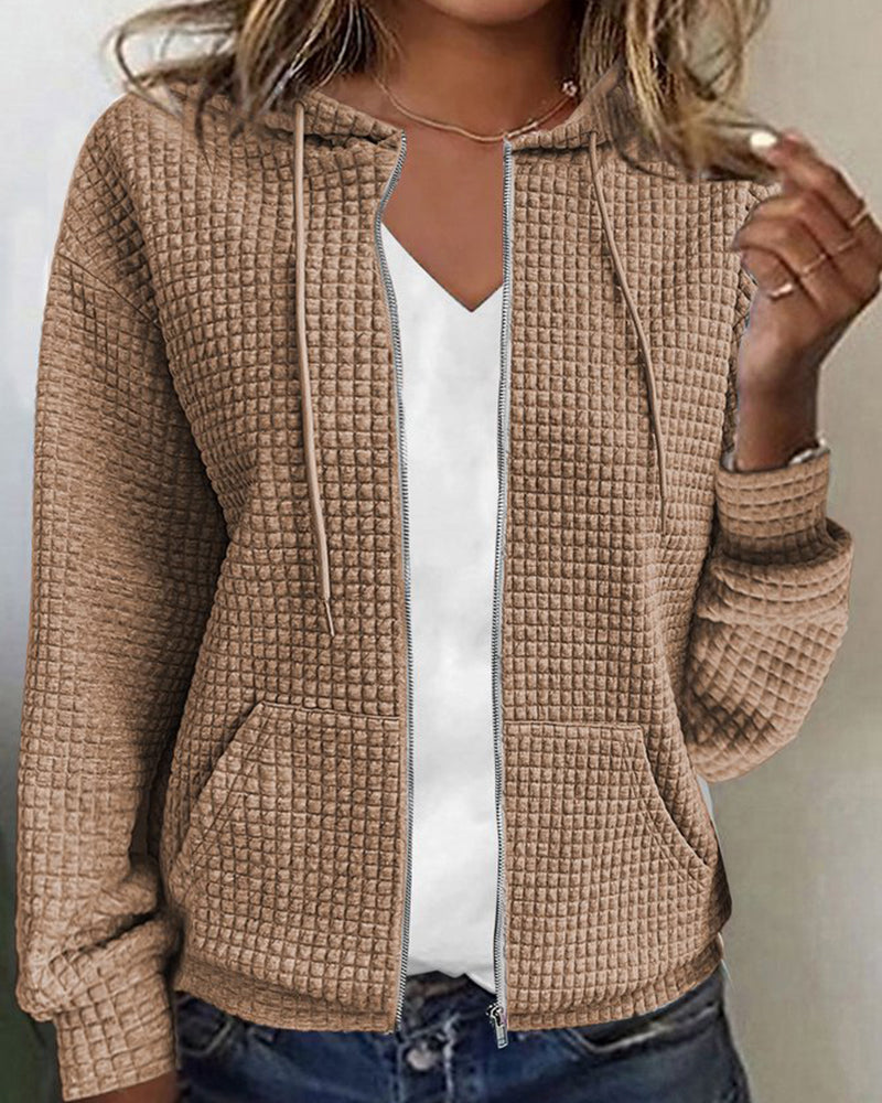 Madeline | Women's Casual Zip-Up Jacket, Lightweight Windproof Utility Jacket for Everyday Wear