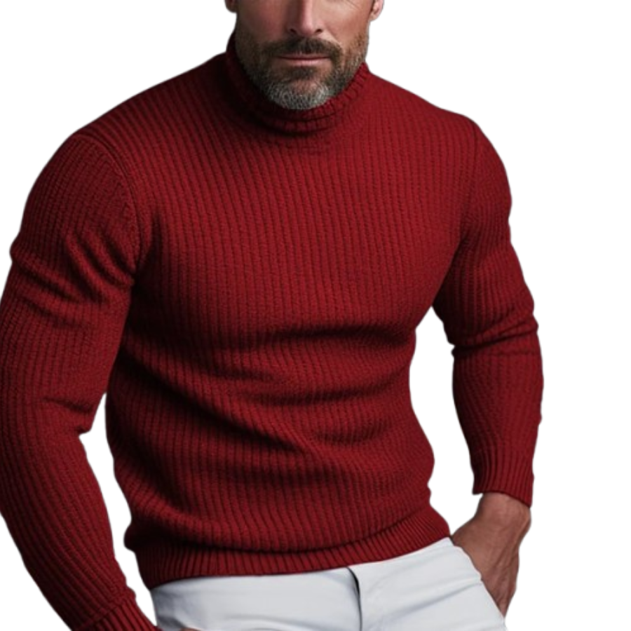 Luca | Designer Turtleneck Jumper | Refined and Modern