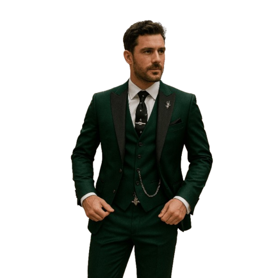 Juhani | Slim Fit Three-Piece Suit | Sharp and Refined