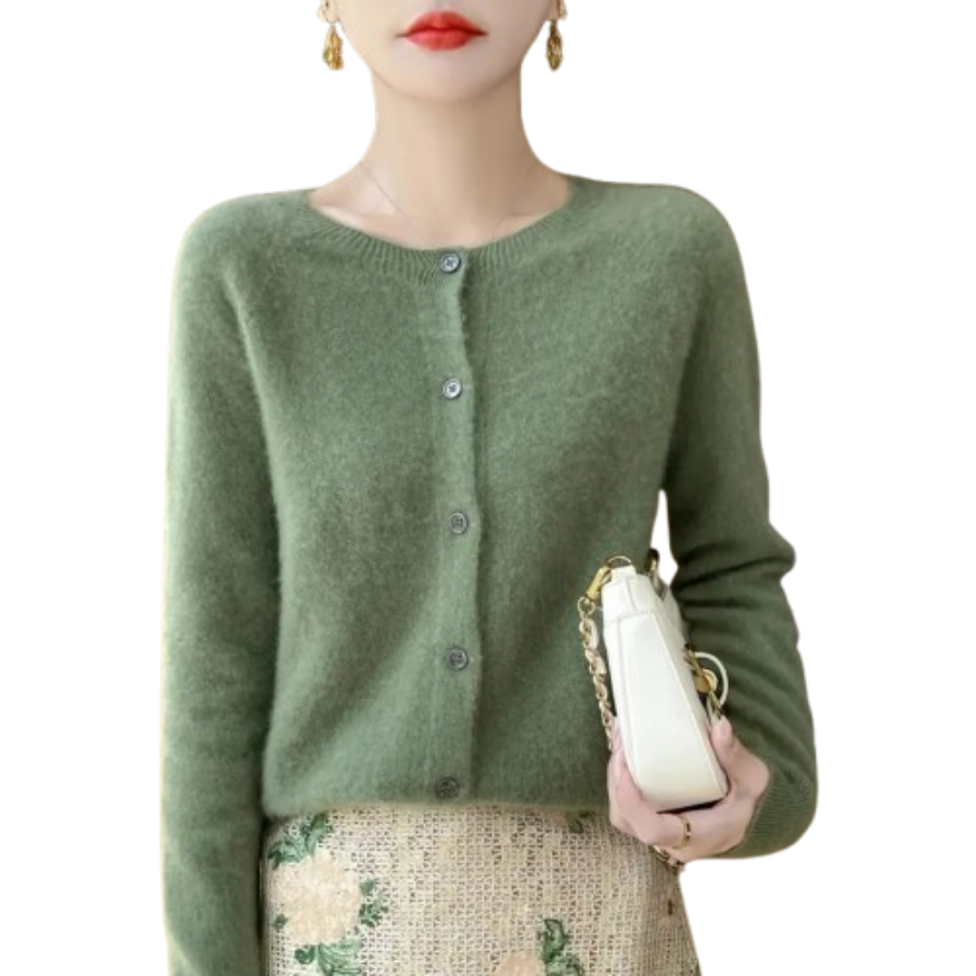 Bella | Women’s Merino Wool Cardigan | Timeless Comfort and Natural Elegance