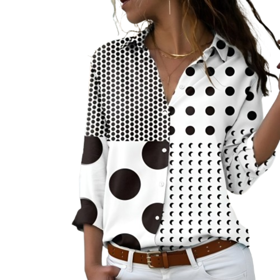 Jade | Casual Patterned Blouse | Comfortable and Effortless
