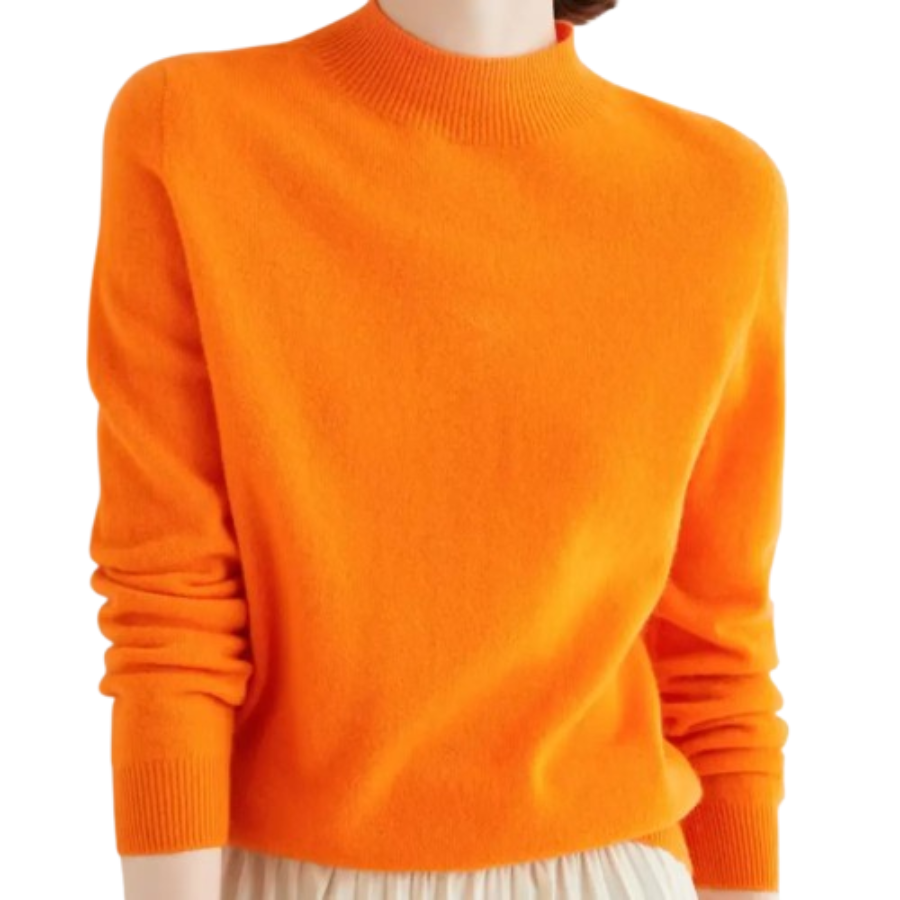 Chloe | Women’s Mock Wool Sweater | Soft Warmth with Everyday Elegance