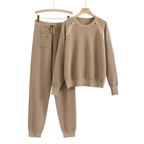 Blythe | Luxe Pearl Knit Ensemble | Refined Comfort with a Touch of Elegance