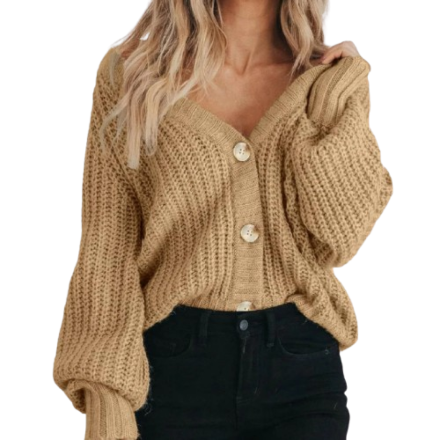 Elle | Button Up Cardigan | Classic Comfort with Modern Ease