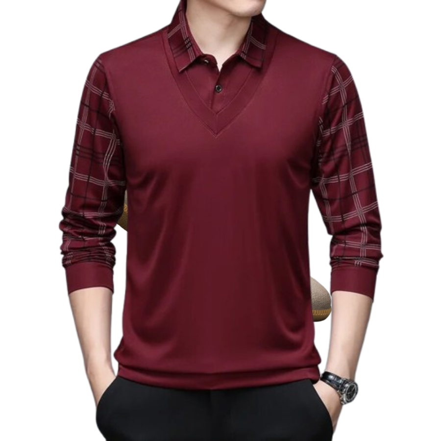 Tobias | Long Sleeve Polo | Refined and Comfortable