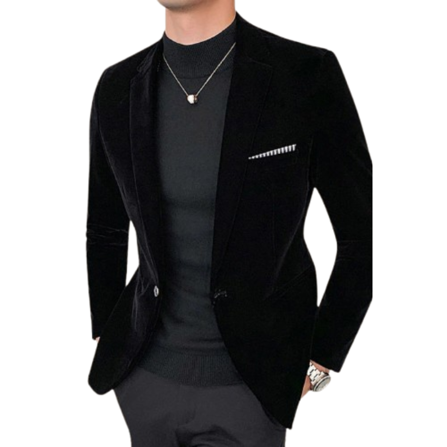 Arnaud | Velvet Evening Blazer | Slim and Luxurious