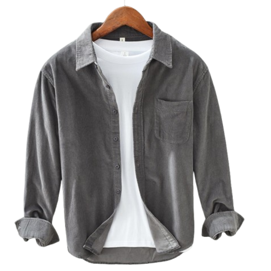 Magnus | Retro Corduroy Shirt for Men | Elegant and Versatile