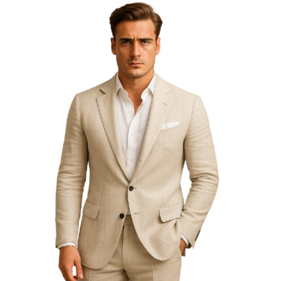 Elias | Casual Linen Blend Blazer | Modern and Effortless