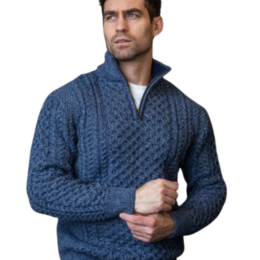Mark | Half Zip Knit Jumper | Classic and Comfortable