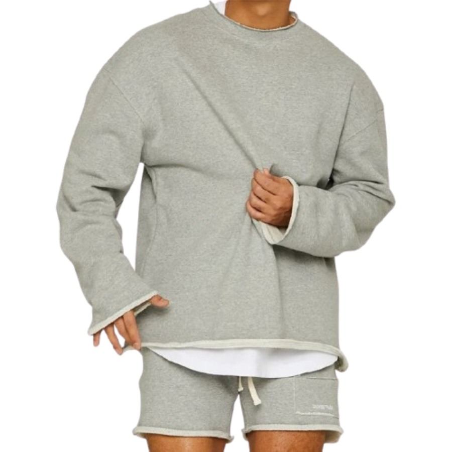 Mateo | Oversized Round Neck Jumper | Warm and Relaxed