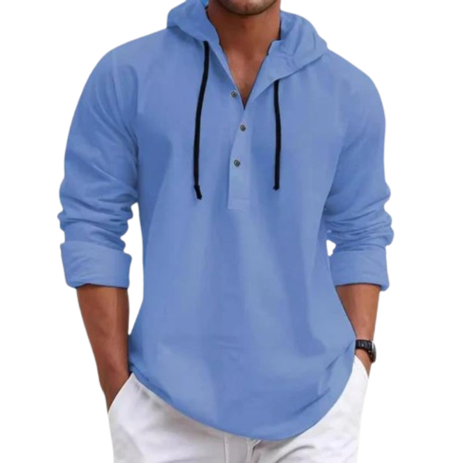 Elias | Weekend Hooded Shirt | Relaxed and Versatile