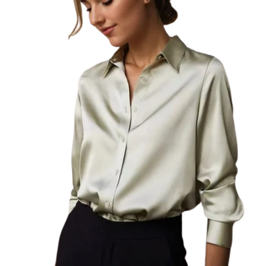 Gabriella | Button-Down Muslin Blouse | Soft and Effortless
