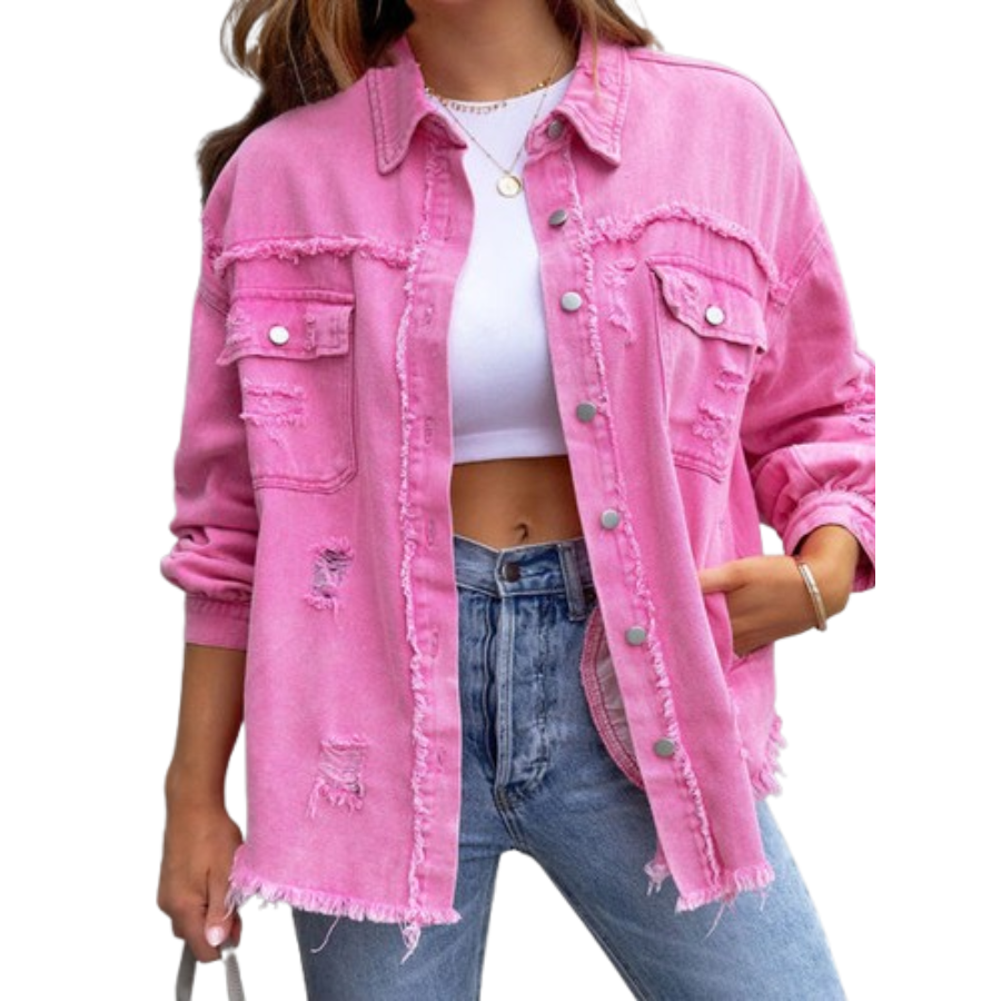 Jelena | Classic Denim Jacket for Women | Casual and Timeless