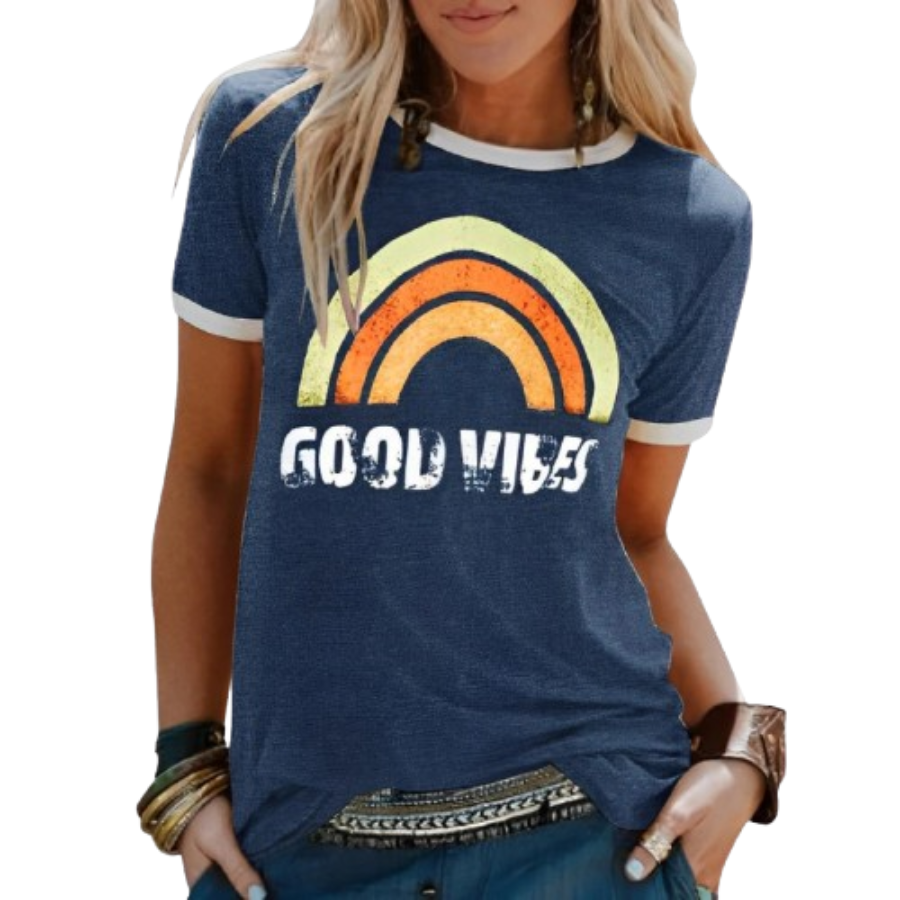 Erica | Good Vibes Shirt | Casual and Uplifting