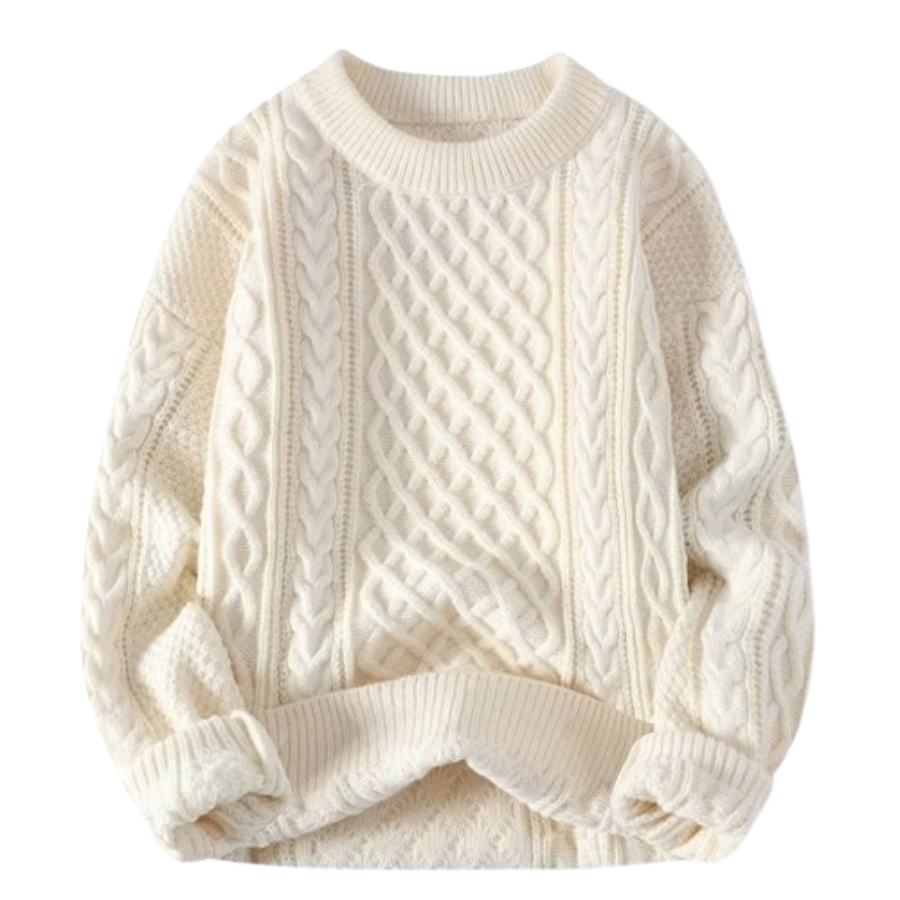 Victoria | Cable Knit Sweater | Cozy and Timeless