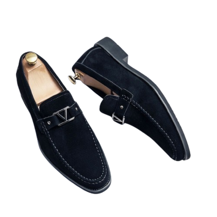 Carlo | Italian Suede Slip-On Loafers | Elegant and Timeless