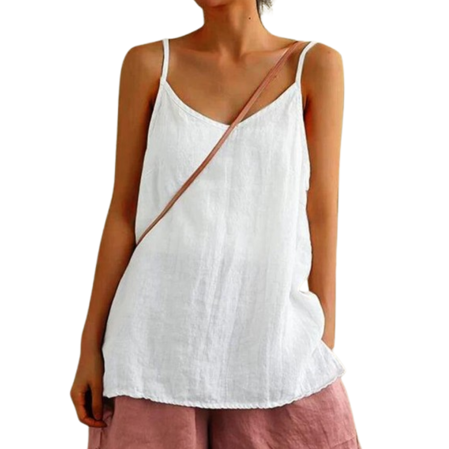 Hana | Spaghetti Strap Summer Top | Light and Feminine