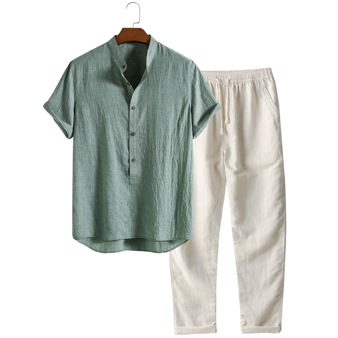 Adrian | Men’s Short-Sleeve Set | Relaxed Summer Style & Everyday Comfort