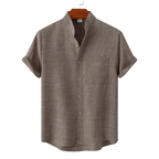 Lucas | Men’s Short Sleeve Summer Shirt | Lightweight Everyday Comfort & Style