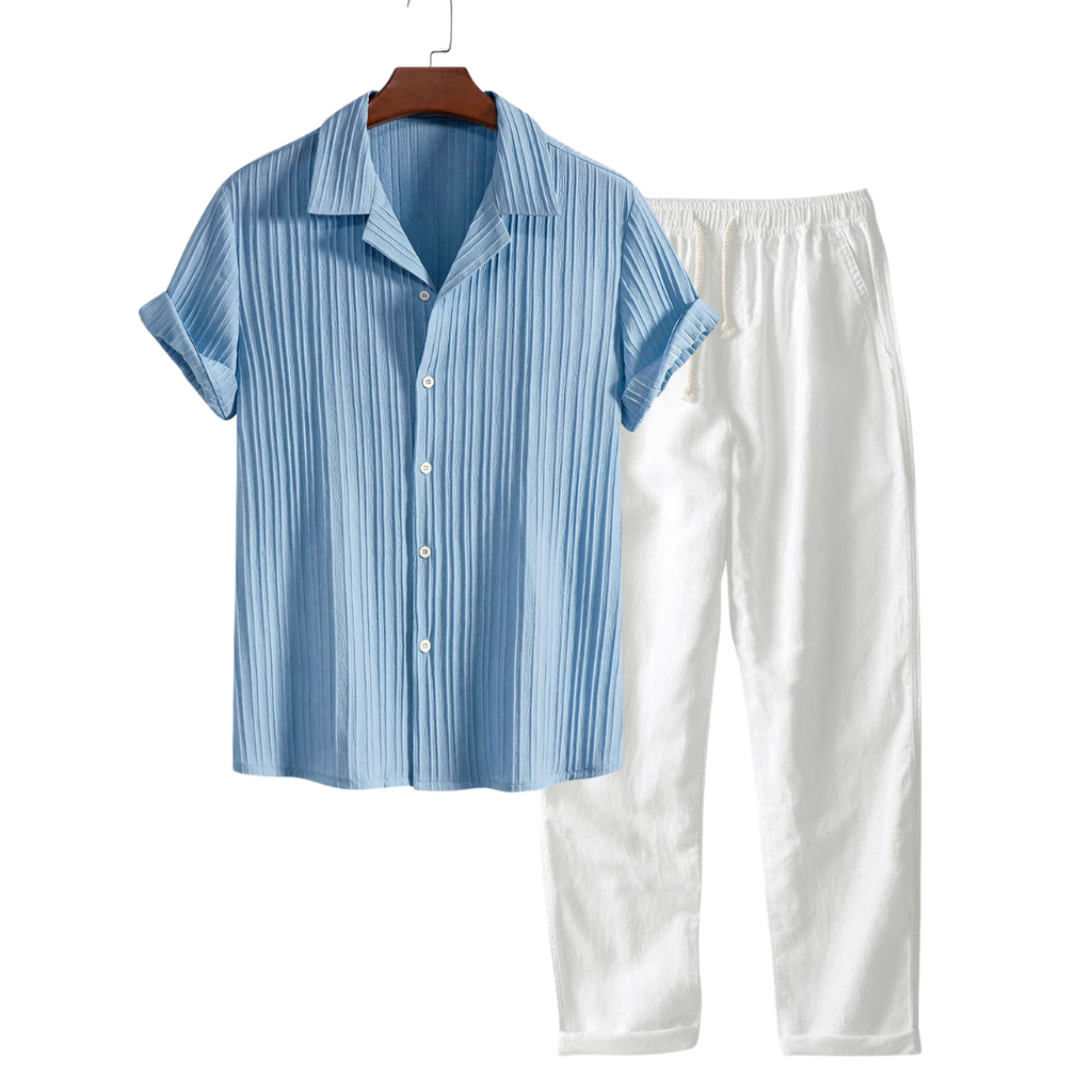 Mateo | Men’s Short-Sleeve Set | Effortless Summer Style & All-Day Comfort